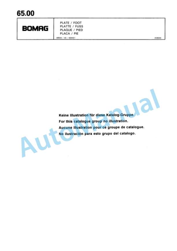 Bomag BP 15-45 D Vibratory Plate Compactor Spare Parts Catalogue 00811822 4 Bomag BP 15-45 D Vibratory Plate Compactor Spare Parts Catalogue 00811822-4