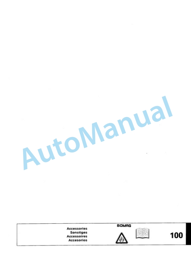 Bomag BP 15-45 D Vibratory Plate Compactor Spare Parts Catalogue 00811822 5 Bomag BP 15-45 D Vibratory Plate Compactor Spare Parts Catalogue 00811822-5
