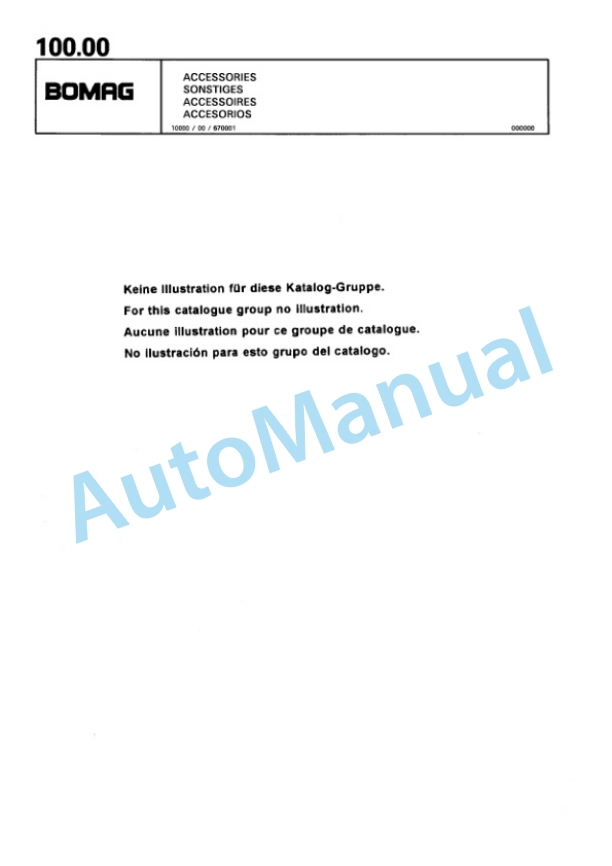Bomag BP 23-48 Vibratory Plate Compactor Spare Parts Catalogue 00819919 4 Bomag BP 23-48 Vibratory Plate Compactor Spare Parts Catalogue 00819919-4