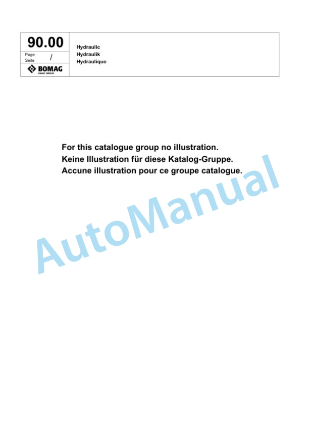 Bomag BPH 80-65 S Vibratory Plate Compactor Spare Parts Catalogue 00825779 4 Bomag BPH 80-65 S Vibratory Plate Compactor Spare Parts Catalogue 00825779-4