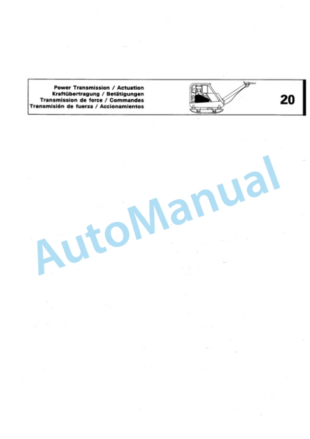 Bomag BPR 30-38-2, BPR 35-38-2 Vibratory Plate Compactor Spare Parts Catalogue 00810115 2 Bomag BPR 30-38-2, BPR 35-38-2 Vibratory Plate Compactor Spare Parts Catalogue 00810115-2