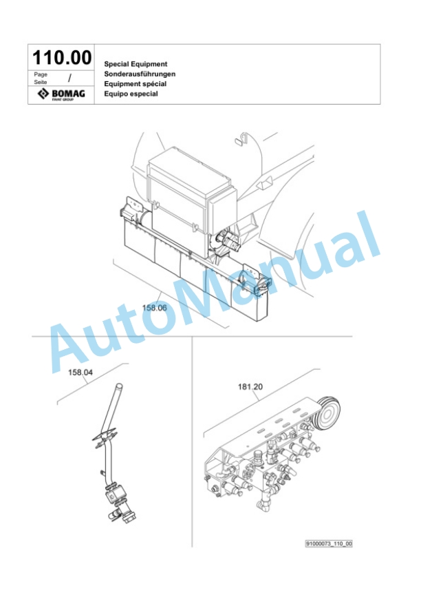 Bomag BS 12000 Tractor-Towed Spreader Spare Parts Catalogue 00824291 5 Bomag BS 12000 Tractor-Towed Spreader Spare Parts Catalogue 00824291-5