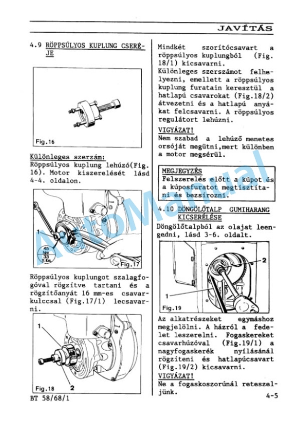 Bomag BT 58, BT 68 Vibratory Tamper Spare Parts Catalogue 00813215 GE 2 Bomag BT 58, BT 68 Vibratory Tamper Spare Parts Catalogue 00813215 GE-2