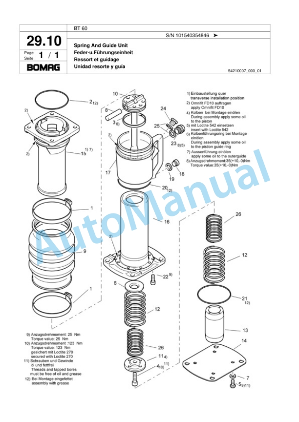 Bomag BT 60 Vibratory Tamper Spare Parts Catalogue 00817451 2 Bomag BT 60 Vibratory Tamper Spare Parts Catalogue 00817451-2