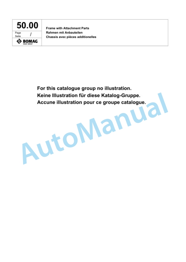 Bomag BT 80 D Vibratory Tamper Spare Parts Catalogue 00825495 2 Bomag BT 80 D Vibratory Tamper Spare Parts Catalogue 00825495-2