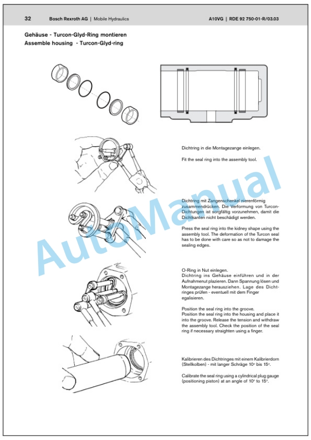Bomag BW 100 AD-4 to BW 125 AC-4 Tandem Vibratory Rollers Service Manual 00891524 3 Bomag BW 100 AD-4 to BW 125 AC-4 Tandem Vibratory Rollers Service Manual 00891524 - Image 3