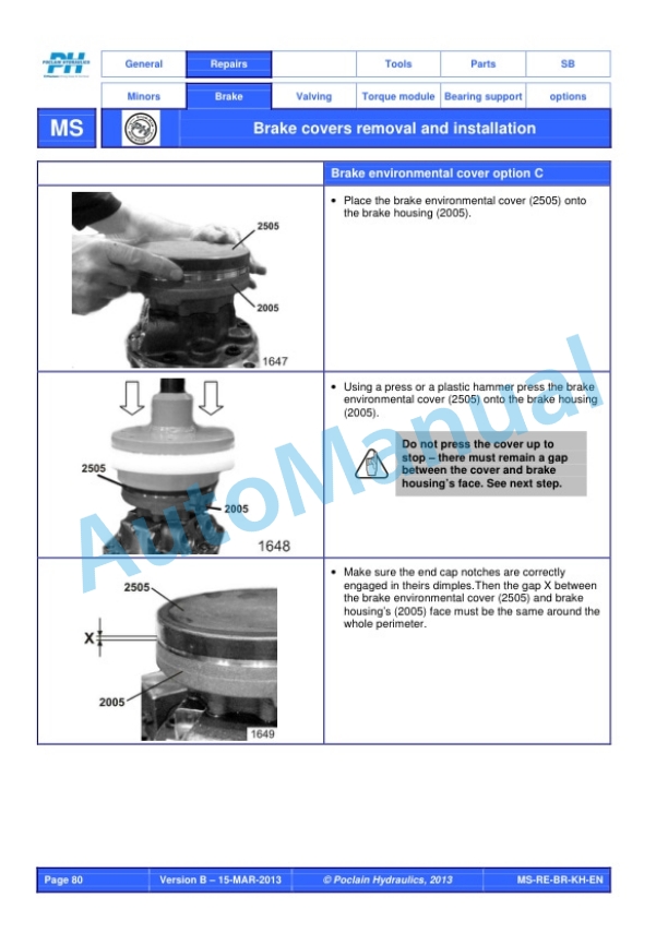 Bomag BW 100 AD-5 to BW 120 SL-5 Tandem Vibratory Rollers Service Manual 00840124 4 Bomag BW 100 AD-5 to BW 120 SL-5 Tandem Vibratory Rollers Service Manual 00840124 - Image 4
