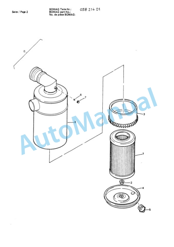 Bomag BW 100 AD-AC Spare Parts Catalogue 00812710 4 Bomag BW 100 AD-AC Spare Parts Catalogue 00812710-4