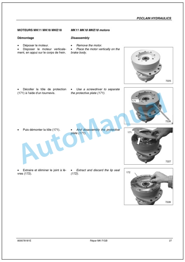 Bomag BW 125 ADH, BW 135 AD, BW 138 AD, BW 138 AC Tandem Vibratory Rollers Service Manual 00891456 4 Bomag BW 125 ADH, BW 135 AD, BW 138 AD, BW 138 AC Tandem Vibratory Rollers Service Manual 00891456 - Image 4