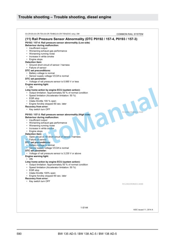 Bomag BW 135 AD-5, BW 138 AC-5, BW 138 AD-5 Tandem Vibratory Rollers Service Manual 00840132 2 Bomag BW 135 AD-5, BW 138 AC-5, BW 138 AD-5 Tandem Vibratory Rollers Service Manual 00840132 - Image 2