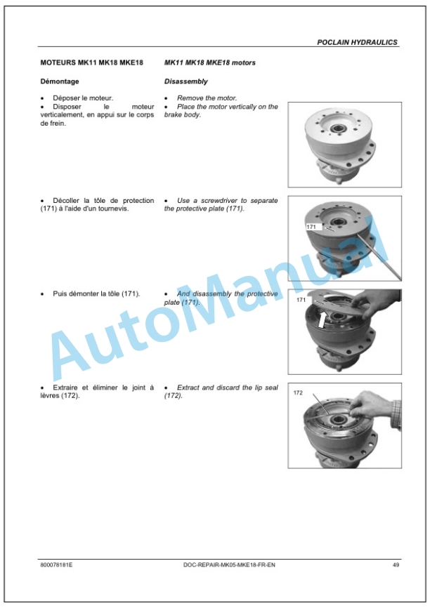 Bomag BW 135 AD-5, BW 138 AD-5, BW 138 AC-5 Tandem Vibratory Roller Service Manual 00892251 3 Bomag BW 135 AD-5, BW 138 AD-5, BW 138 AC-5 Tandem Vibratory Roller Service Manual 00892251 - Image 3
