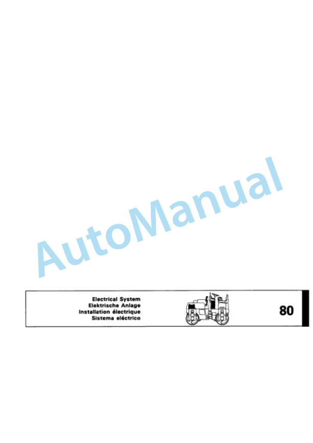 Bomag BW 138 AD Tandem Vibratory Roller Spare Parts Catalogue 00810191 3 Bomag BW 138 AD Tandem Vibratory Roller Spare Parts Catalogue 00810191-3