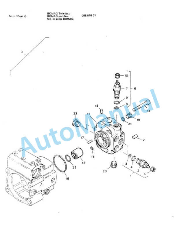 Bomag BW 142 D, BW 142 AD, BW 172 D, BW 172 AD Spare Parts Catalogue 00814421 3 Bomag BW 142 D, BW 142 AD, BW 172 D, BW 172 AD Spare Parts Catalogue 00814421-3