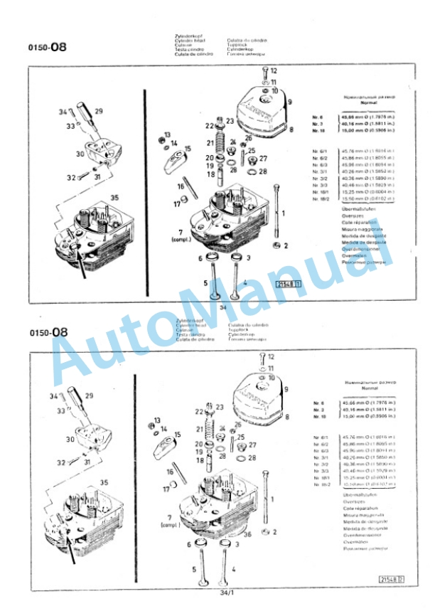 Bomag BW 15, BW 15S Trailed Vibratory Rollers Spare Parts Catalogue 00812600 GE 3 Bomag BW 15, BW 15S Trailed Vibratory Rollers Spare Parts Catalogue 00812600 GE-3