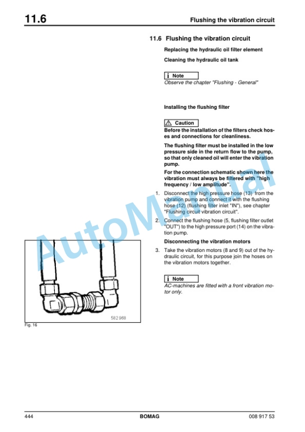 Bomag BW 154 AD-4 AM Tandem Vibratory Roller Service Manual 00891753 2 Bomag BW 154 AD-4 AM Tandem Vibratory Roller Service Manual 00891753 - Image 2