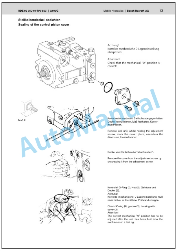 Bomag BW 154 AD-4 AM Tandem Vibratory Roller Service Manual 00891753 5 Bomag BW 154 AD-4 AM Tandem Vibratory Roller Service Manual 00891753 - Image 5