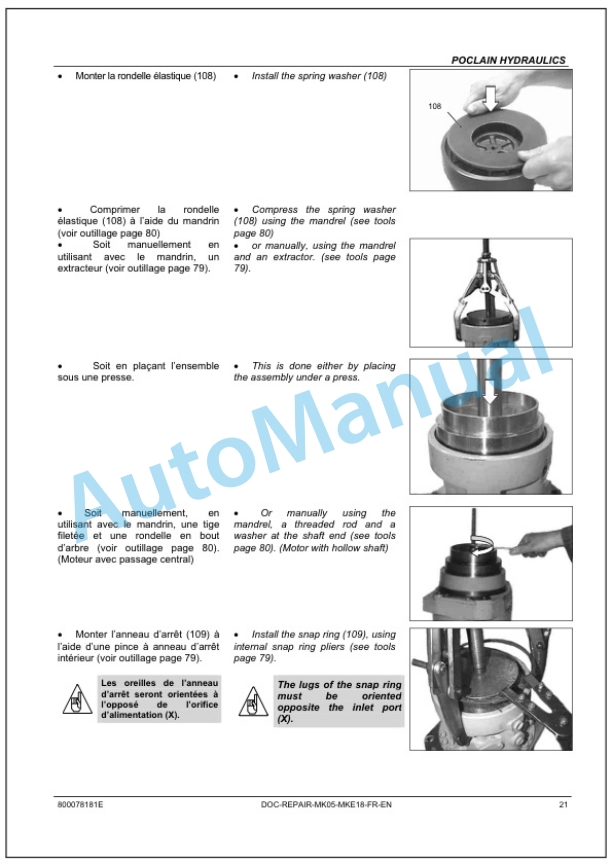 Bomag BW 154 AP AM Tandem Vibratory Roller Service Manual 00891533 5 Bomag BW 154 AP AM Tandem Vibratory Roller Service Manual 00891533 - Image 5