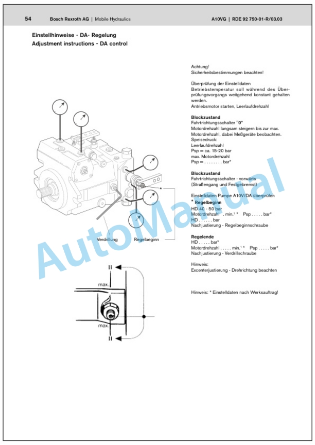 Bomag BW 161 AC-4 Combination Roller Service Manual 00891605 5 Bomag BW 161 AC-4 Combination Roller Service Manual 00891605 - Image 5