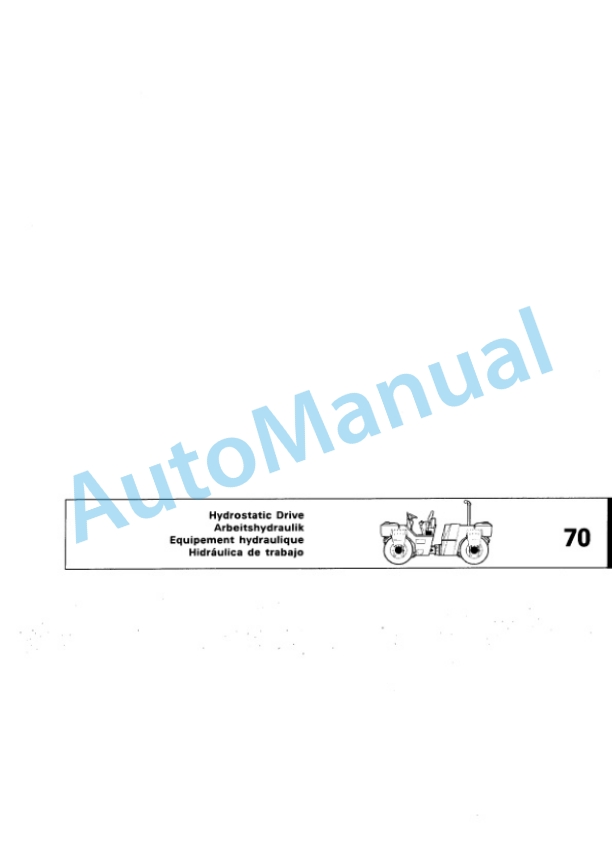Bomag BW 161 ADS Tandem Vibratory Roller Spare Parts Catalogue 00810950 5 Bomag BW 161 ADS Tandem Vibratory Roller Spare Parts Catalogue 00810950-5