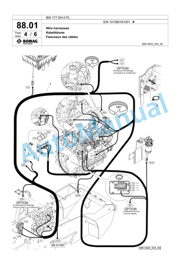 Bomag BW 177 DH-5 PL Single Drum Wheel Drive Vibratory Roller Spare Parts Catalogue 00827073 2 Bomag BW 177 DH-5 PL Single Drum Wheel Drive Vibratory Roller Spare Parts Catalogue 00827073-2