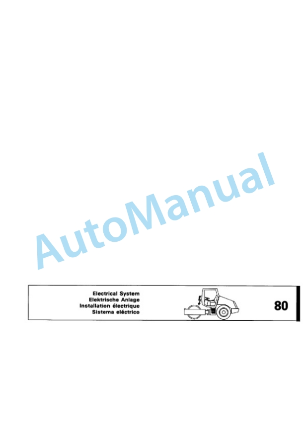 Bomag BW 178 D-3 Single Drum Wheel Drive Vibratory Roller Spare Parts Catalogue 00815470 2 Bomag BW 178 D-3 Single Drum Wheel Drive Vibratory Roller Spare Parts Catalogue 00815470-2