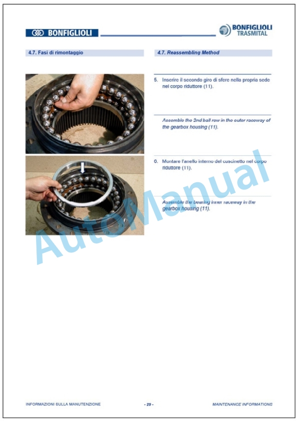 Bomag BW 190 AD-4 AM, BW 203 AD-4 AM Tandem Vibratory Roller Service Manual 00891472 5 Bomag BW 190 AD-4 AM, BW 203 AD-4 AM Tandem Vibratory Roller Service Manual 00891472 - Image 5