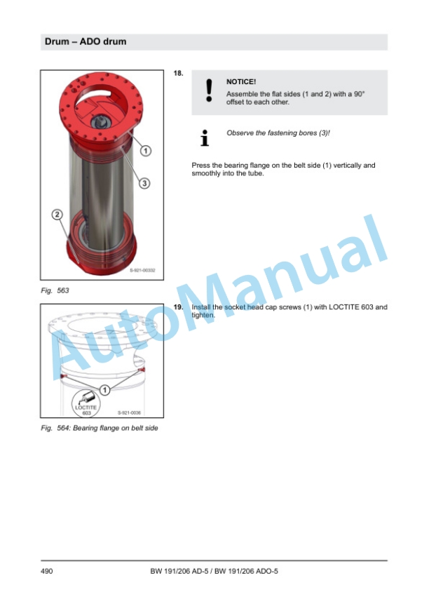 Bomag BW 191 AD-5, BW 206 AD-5, BW 191 ADO-5, BW 206 ADO-5 Tandem Vibratory Rollers Service Manual 00840100 2 Bomag BW 191 AD-5, BW 206 AD-5, BW 191 ADO-5, BW 206 ADO-5 Tandem Vibratory Rollers Service Manual 00840100 - Image 2