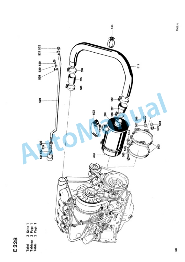 Bomag BW 200E Double Vibratory Roller Spare Parts Catalogue 00811701 3 Bomag BW 200E Double Vibratory Roller Spare Parts Catalogue 00811701-3