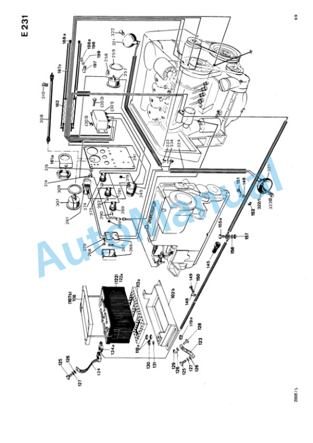 Bomag BW 200E Double Vibratory Roller Spare Parts Catalogue 00811701 5 Bomag BW 200E Double Vibratory Roller Spare Parts Catalogue 00811701-5