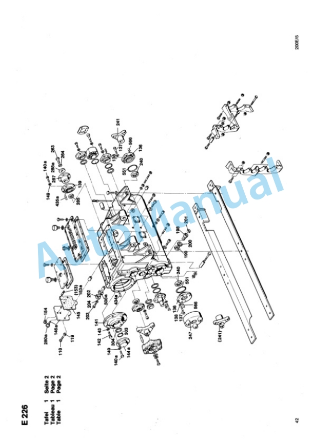 Bomag BW 200E Double Vibratory Roller Spare Parts Catalogue 00817702 FR 2 Bomag BW 200E Double Vibratory Roller Spare Parts Catalogue 00817702 FR-2