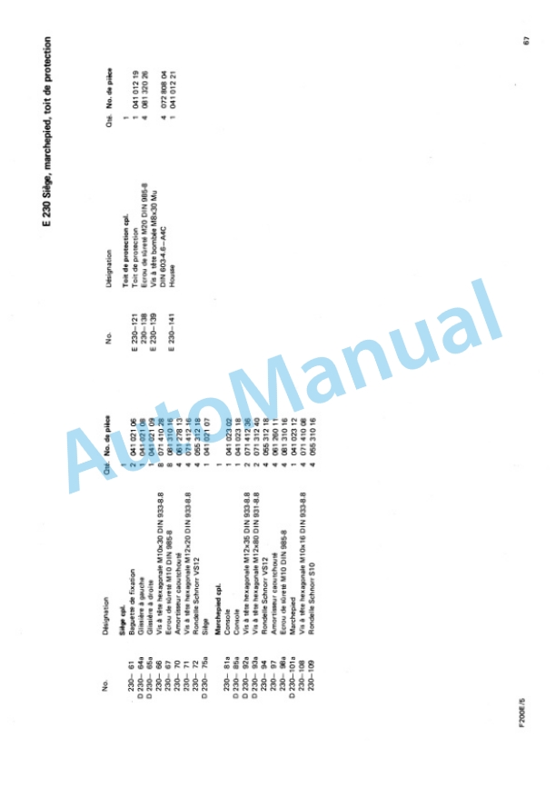 Bomag BW 200E Double Vibratory Roller Spare Parts Catalogue 00817702 FR 5 Bomag BW 200E Double Vibratory Roller Spare Parts Catalogue 00817702 FR-5