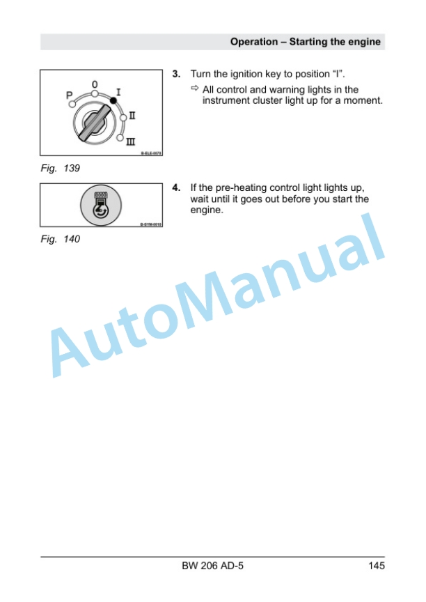 Alternative view of Bomag BW 206 AD-5 Tandem Vibratory Roller Operating and Maintenance Instructions 00820061