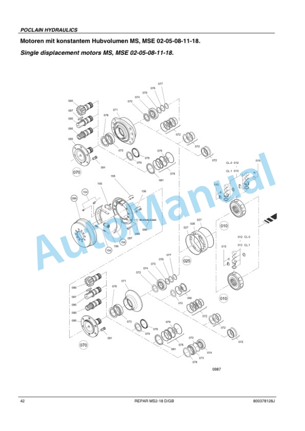 Bomag BW 211 D-4, BW 211 PD-4, BW 213 D-4, BW 213 PD-4 Single Drum Roller Service Manual 00891149 3 Bomag BW 211 D-4, BW 211 PD-4, BW 213 D-4, BW 213 PD-4 Single Drum Roller Service Manual 00891149 - Image 3