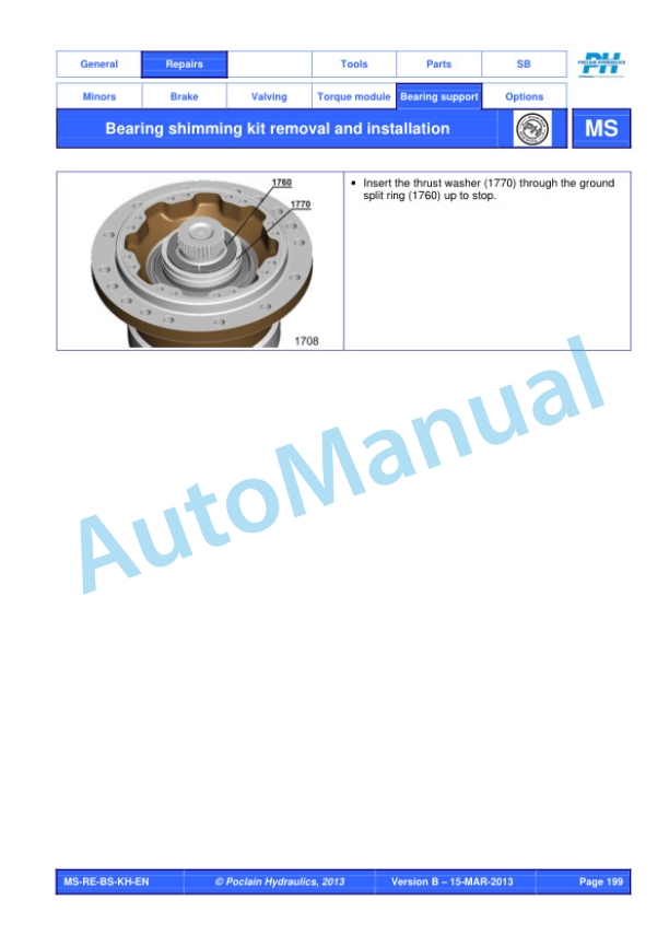 Bomag BW 211 D-40 to BW 213 PD-40 Single Drum Roller Service Manual 00840190 4 Bomag BW 211 D-40 to BW 213 PD-40 Single Drum Roller Service Manual 00840190 - Image 4