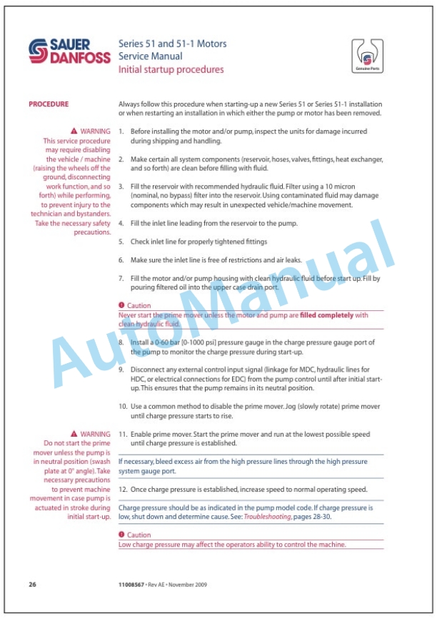 Bomag BW 211 D-40 to BW 213 PD-40 Single Drum Roller Service Manual 00891964 4 Bomag BW 211 D-40 to BW 213 PD-40 Single Drum Roller Service Manual 00891964 - Image 4