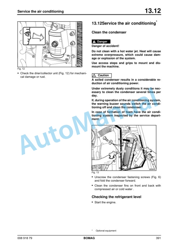 Bomag BW 211 D-40 to BW 213 PD-40 Single Drum Roller Service Training 00891879 5 Bomag BW 211 D-40 to BW 213 PD-40 Single Drum Roller Service Training 00891879 - Image 5