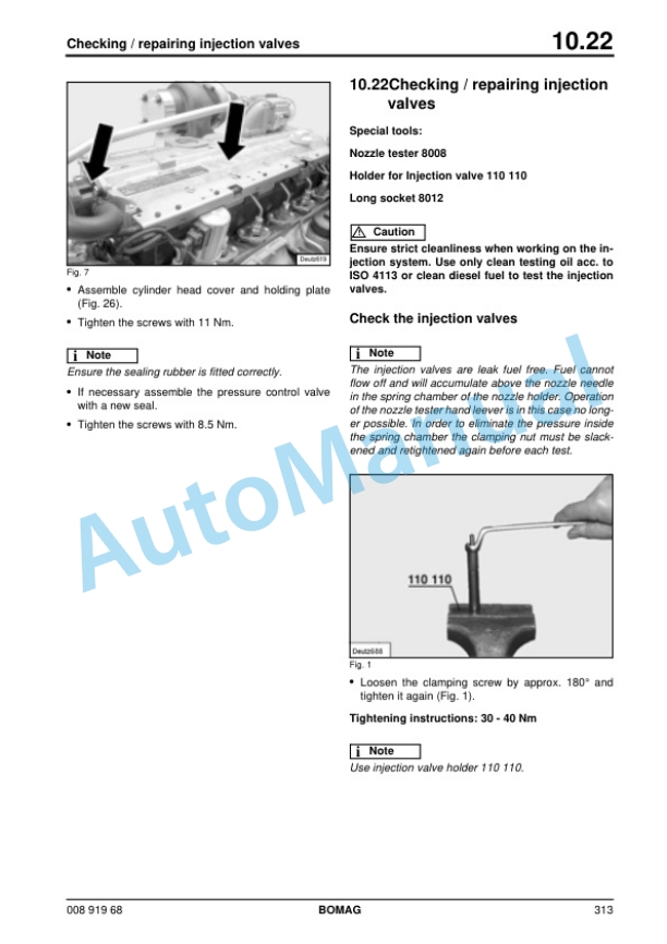 Bomag BW 211 D-40 to BW 213 PD-40 Single Drum Roller Service Training 00891968 3 Bomag BW 211 D-40 to BW 213 PD-40 Single Drum Roller Service Training 00891968 - Image 3