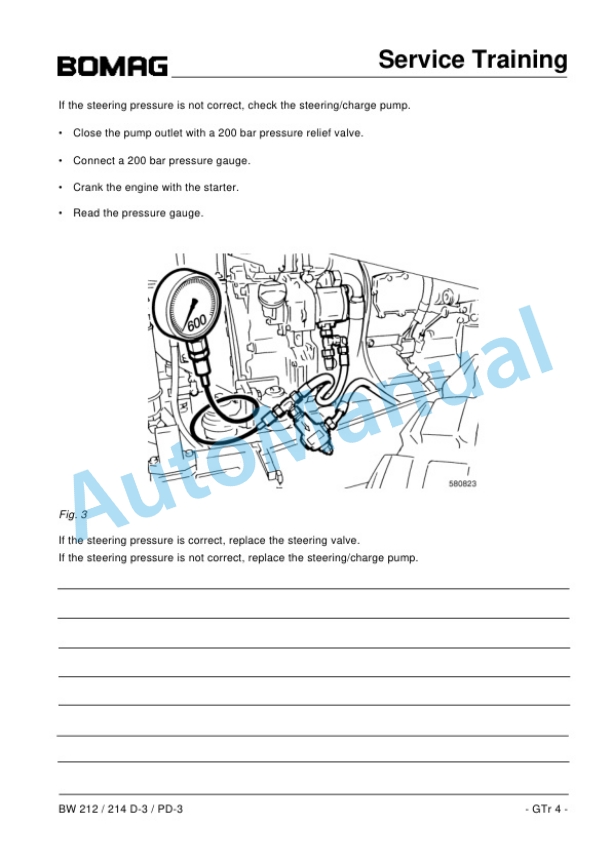 Bomag BW 212, BW 214 D-3, BW 214 PD-3 Single Drum Rollers Training Manual 00809866 4 Bomag BW 212, BW 214 D-3, BW 214 PD-3 Single Drum Rollers Training Manual 00809866 - Image 4