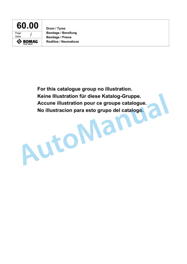 Bomag BW 212 PD-40 Single Drum Wheel Drive Vibratory Roller Spare Parts Catalogue 00818883 2 Bomag BW 212 PD-40 Single Drum Wheel Drive Vibratory Roller Spare Parts Catalogue 00818883-2