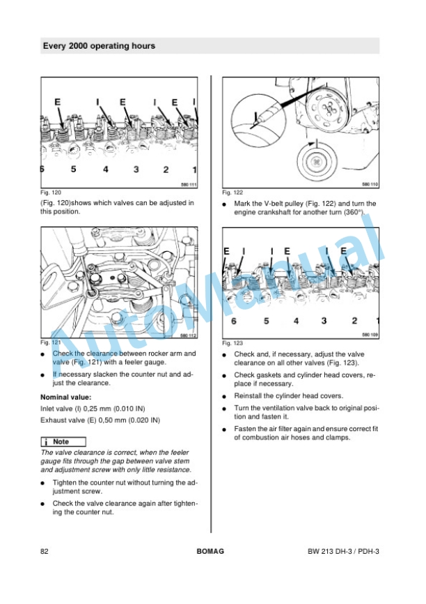 Bomag BW 213 DH-3, BW 213 PDH-3, BW 213 PDBH-3 Single Drum Rollers Operating and Maintenance Instructions 00814011 5 Bomag BW 213 DH-3, BW 213 PDH-3, BW 213 PDBH-3 Single Drum Rollers Operating and Maintenance Instructions 00814011 - Image 5