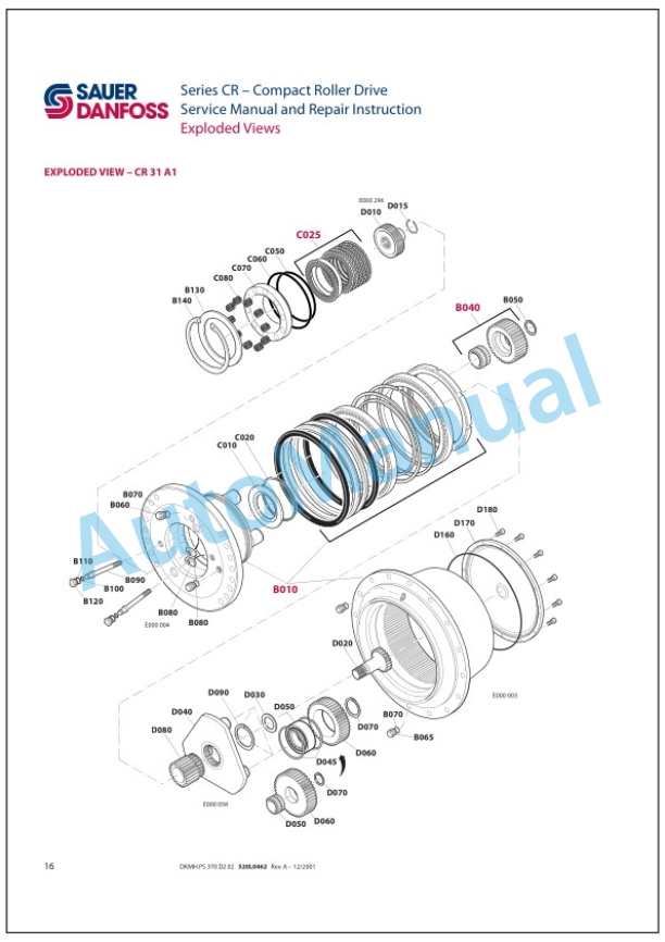 Bomag BW 213 DH-4 BVC to Variocontrol Single Drum Roller Service Manual 00891677 4 Bomag BW 213 DH-4 BVC to Variocontrol Single Drum Roller Service Manual 00891677 - Image 4
