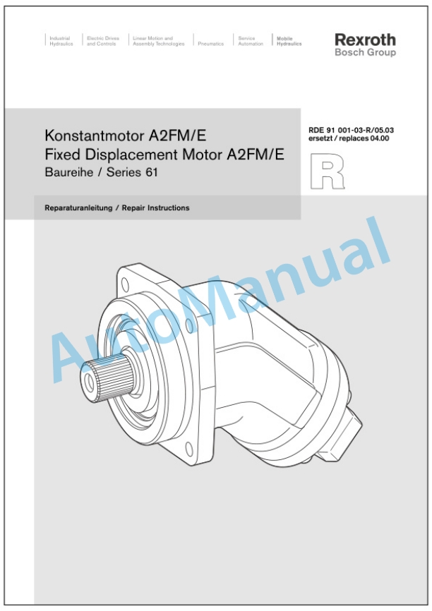 Bomag BW 213 DH-4 to BW 213 DH-4 With Attachment Plate Single Drum Roller Service Manual 00891171 3 Bomag BW 213 DH-4 to BW 213 DH-4 With Attachment Plate Single Drum Roller Service Manual 00891171 - Image 3