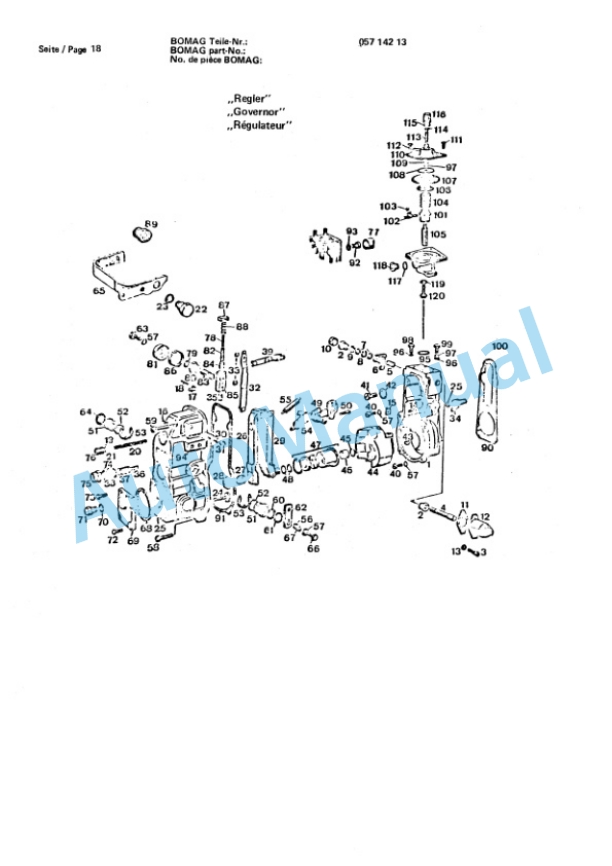 Bomag BW 213 PD Single Drum Wheel Drive Vibratory Roller Spare Parts Catalogue 00812211 2 Bomag BW 213 PD Single Drum Wheel Drive Vibratory Roller Spare Parts Catalogue 00812211-2