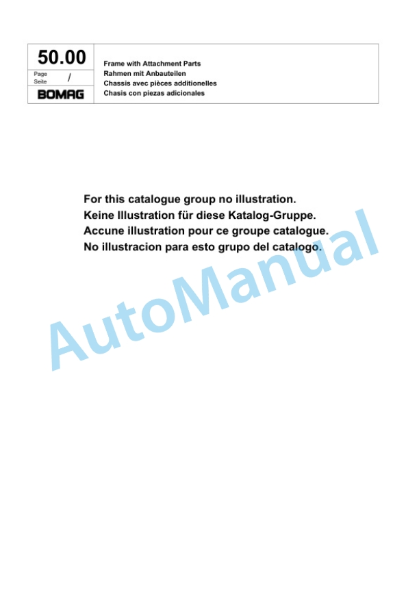 Bomag BW 214 D-4 Single Drum Wheel Drive Vibratory Roller Spare Parts Catalogue 00824165 2 Bomag BW 214 D-4 Single Drum Wheel Drive Vibratory Roller Spare Parts Catalogue 00824165-2