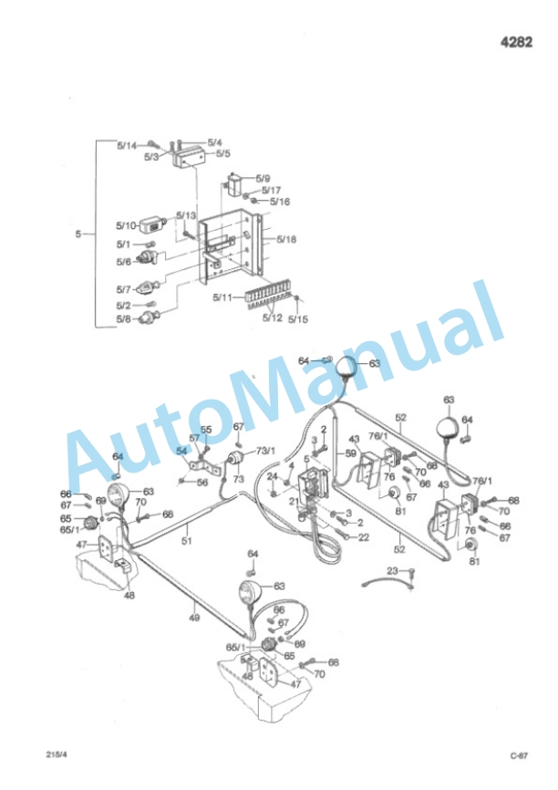 Bomag BW 215 D, BW 215 PD Single Drum Vibratory Roller Spare Parts Catalogue 00814300 2 Bomag BW 215 D, BW 215 PD Single Drum Vibratory Roller Spare Parts Catalogue 00814300-2