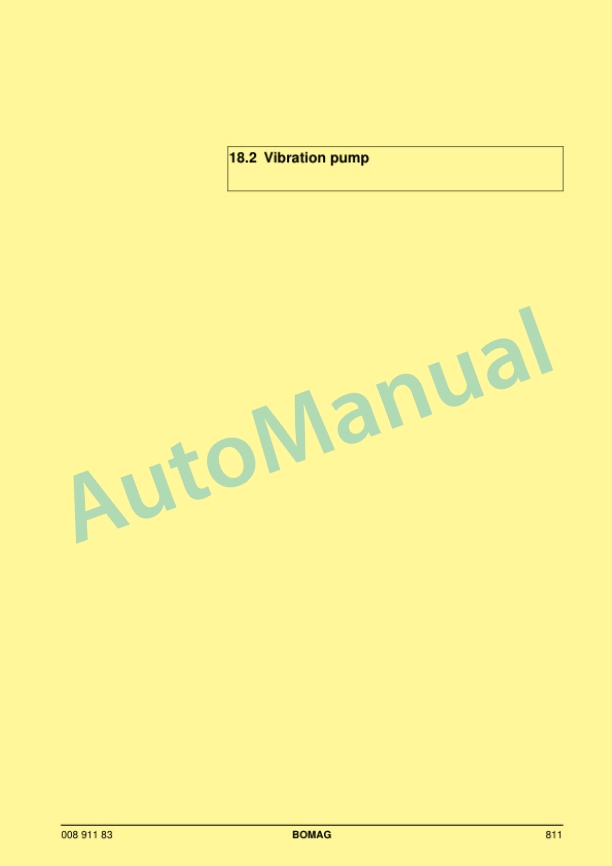 Bomag BW 216 D-4, BW 216 PD-4 Single Drum Roller Service Manual 00891183 3 Bomag BW 216 D-4, BW 216 PD-4 Single Drum Roller Service Manual 00891183 - Image 3