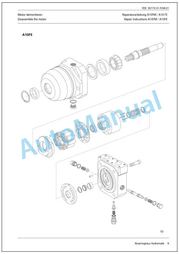 Bomag BW 216 D-4, BW 216 PD-4 Single Drum Roller Service Manual 00891183 5 Bomag BW 216 D-4, BW 216 PD-4 Single Drum Roller Service Manual 00891183 - Image 5