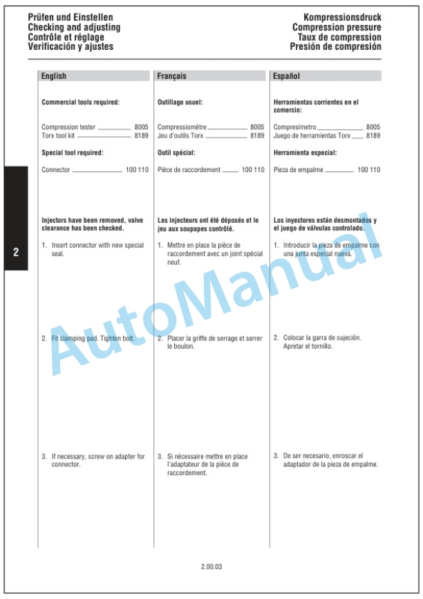 Bomag BW 216 D-40, BW 216 PD-40, BW 218 D-40 Single Drum Roller Service Manual 00891812 4 Bomag BW 216 D-40, BW 216 PD-40, BW 218 D-40 Single Drum Roller Service Manual 00891812 - Image 4