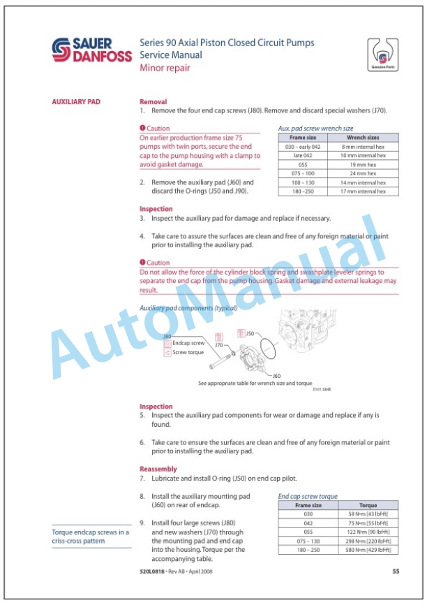 Bomag BW 216 DHC-4, BW 216 PDHC-4 Single Drum Roller Service Manual 00891440 3 Bomag BW 216 DHC-4, BW 216 PDHC-4 Single Drum Roller Service Manual 00891440 - Image 3