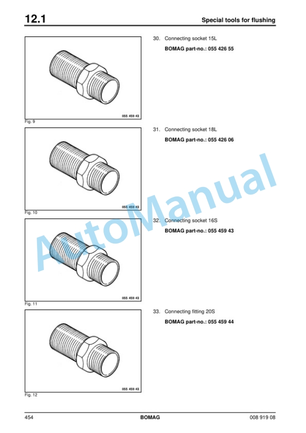 Bomag BW 219 D-4, BW 219 PD-4 Single Drum Roller Service Training 00891908 4 Bomag BW 219 D-4, BW 219 PD-4 Single Drum Roller Service Training 00891908 - Image 4